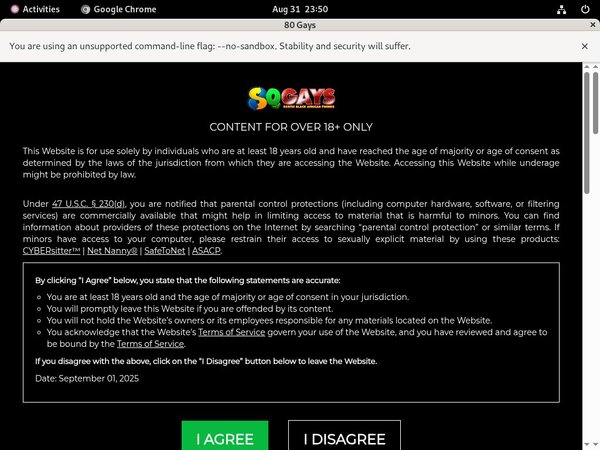 80gays.com With SEPA