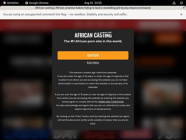 African Casting Billing