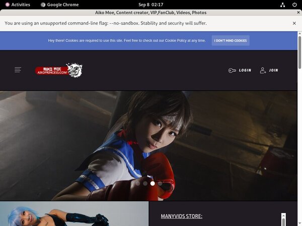 Aikoprincess.com With Bank Account