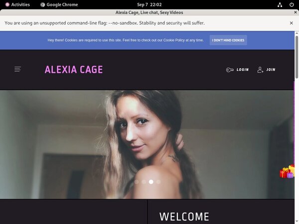 Alexia Cage Family