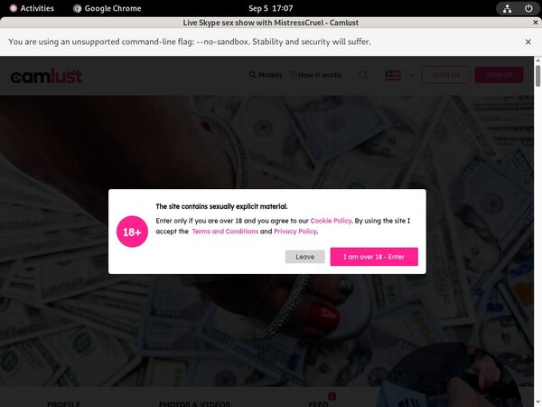 Camlust.com Member Review