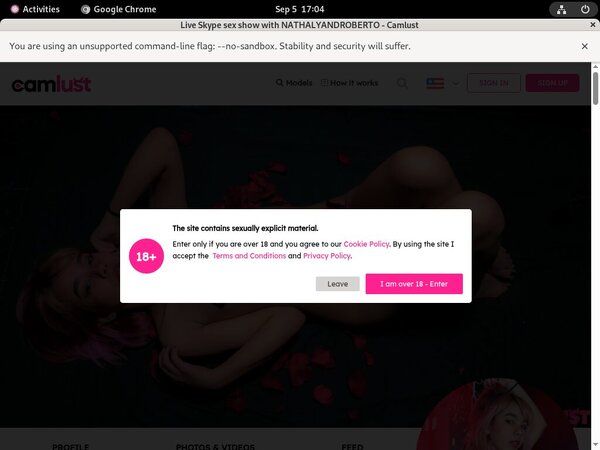 Camlust.com Pass Free