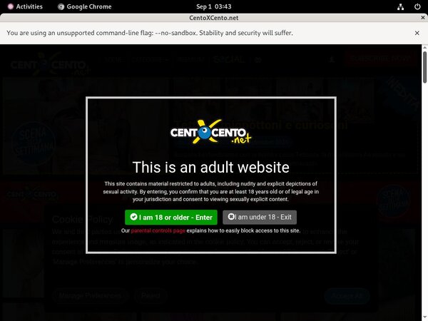 Centoxcento Accounts And Password