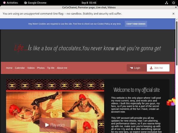 CoCoChanel Free Trial Member