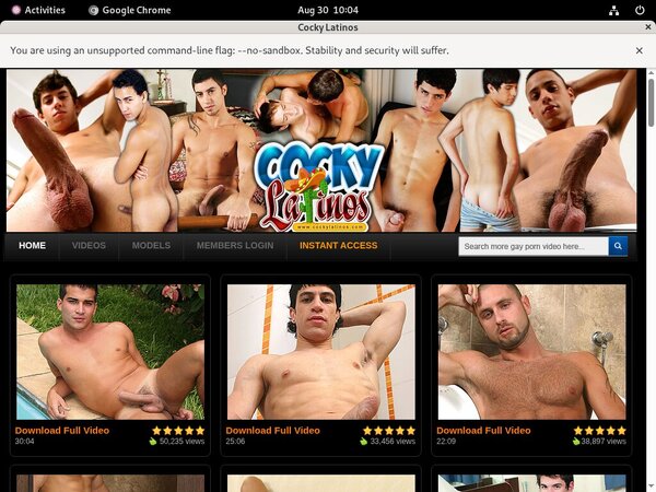 Cockylatinos.com Discount Join