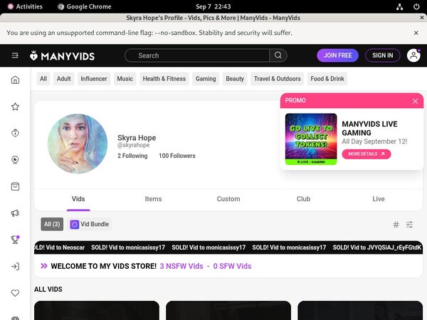 Coupons Manyvids.com