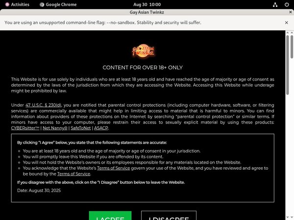 Cracked Gayasiantwinkz.com Account