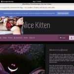 Discount Link Alice Kitten