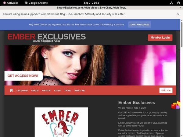 Emberexclusives.modelcentro.com Register Free