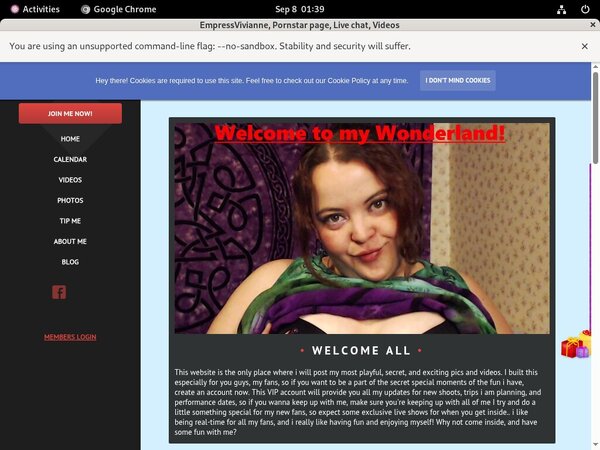 EmpressVivianne Lesbian