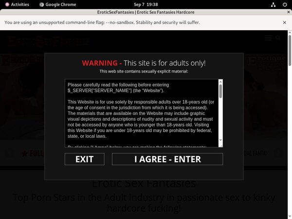 Eroticsexfantasies Account 2015