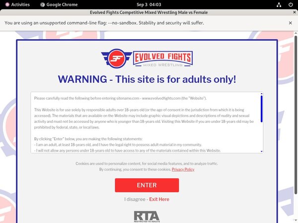 Evolved Fights Coupons