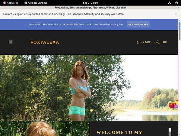 Foxyaleksa.com Join By Phone