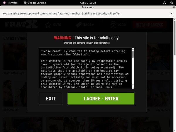 Fraternityx Websites