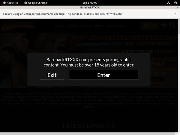 Free Barebackrtxxx.com Premium Account