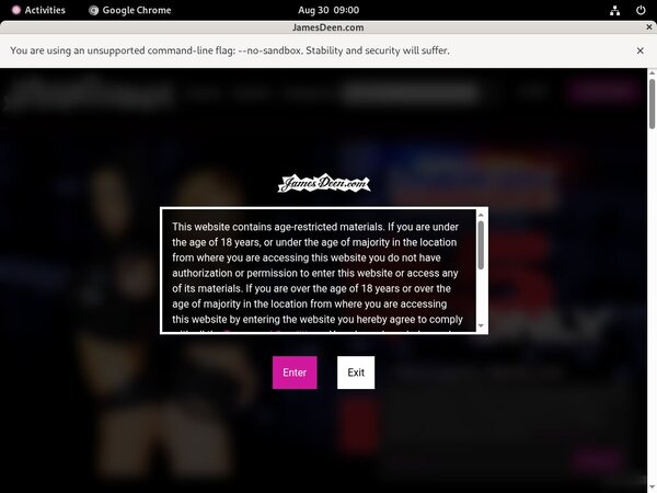 Free Jamesdeen.com Trials