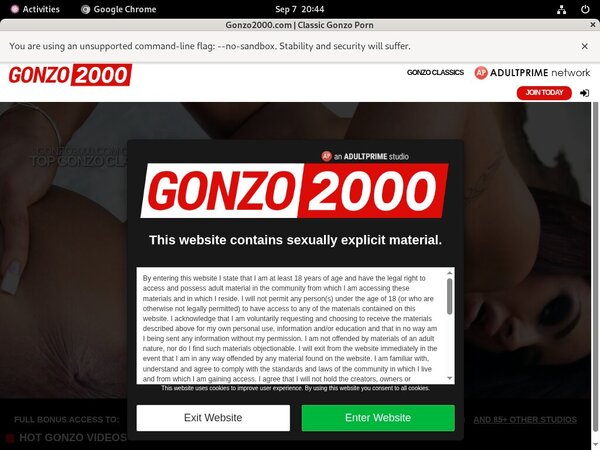 Free Pass Gonzo2000.com