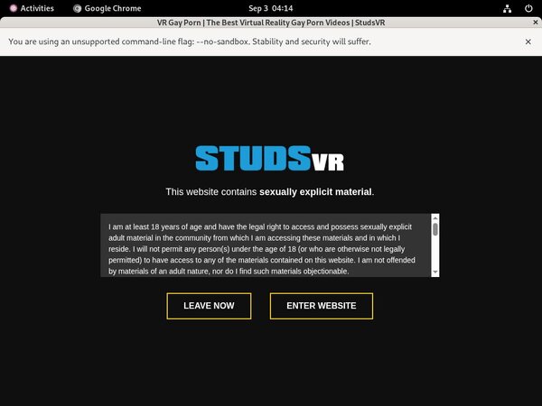 Free Studs VR Promo Code
