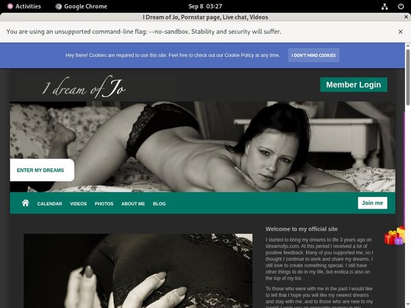 Free Trial Porn I Dream Of Jo