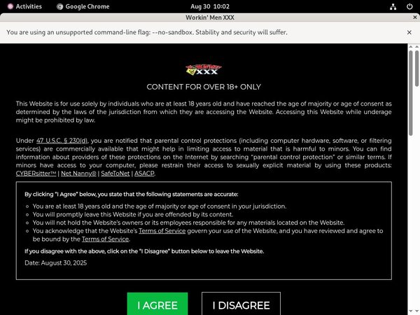 Free Workin Men XXX Site Rip