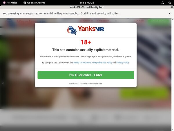 Free Yanks VR Premium Acc