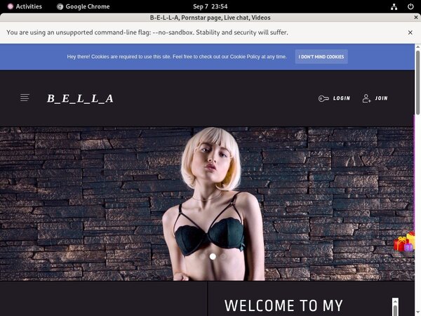 Get A Free B-E-L-L-A Account