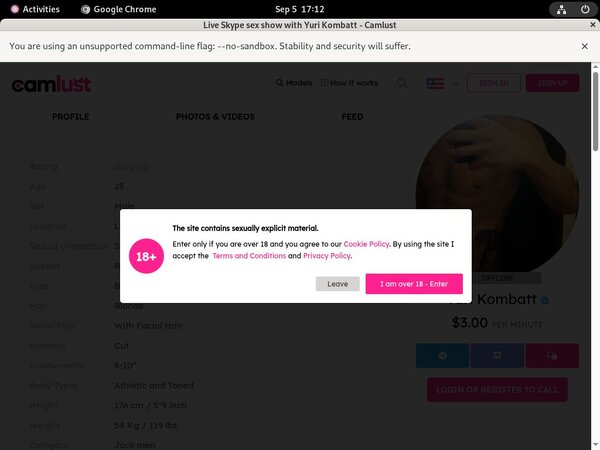 Get A Free Yuri Kombatt Membership