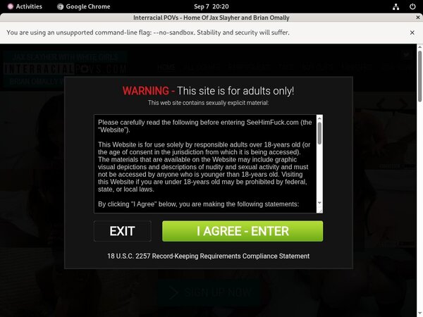 Get Free Interracial POVs Passwords