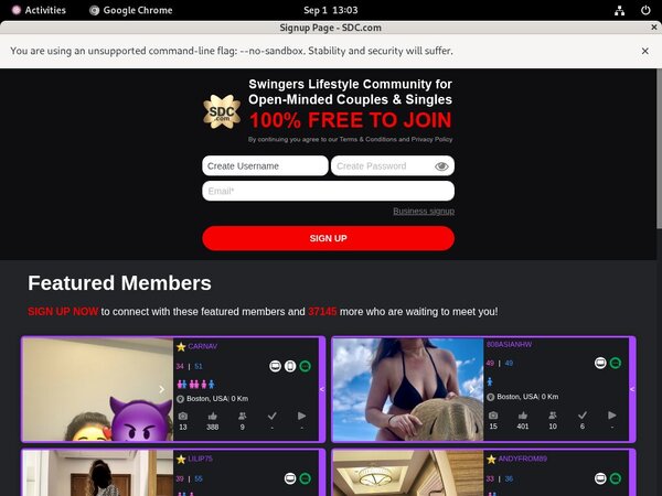 Get Free Swingersdateclub Logins