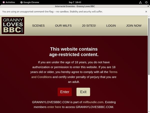 Grannylovesbbc.com Passwords