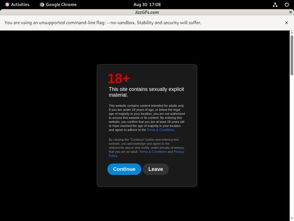 Jizz GFs Working Password