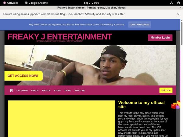 Join Entertainmentjfreaky Free