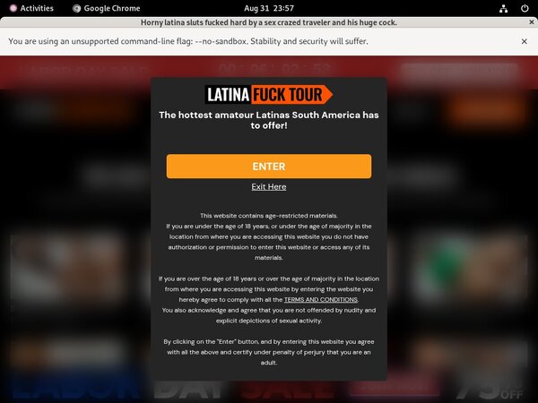 Latinafucktour.com Yearly Membership