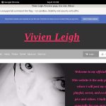 Limited Vivien Leigh Promo Limited Vivien Leigh Promo