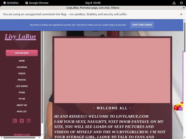 Livylarue.modelcentro.com Free Trial Promo