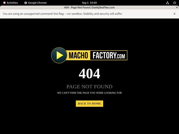 Macho Factory Forum
