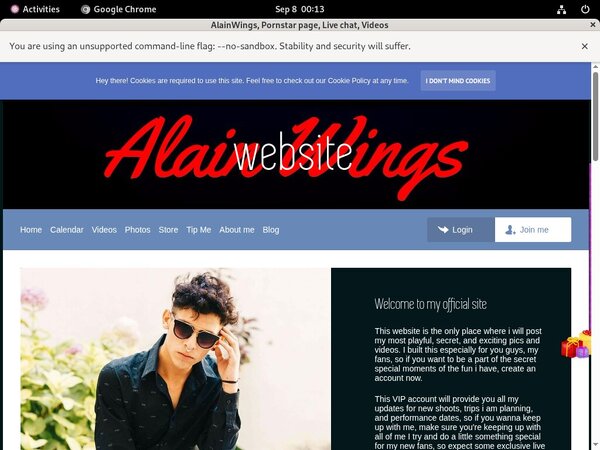 Make AlainWings Account Make AlainWings Account