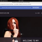 MessyCleo Website Accounts