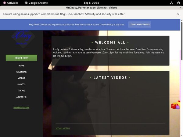 MrsXtacy Premium Free Account