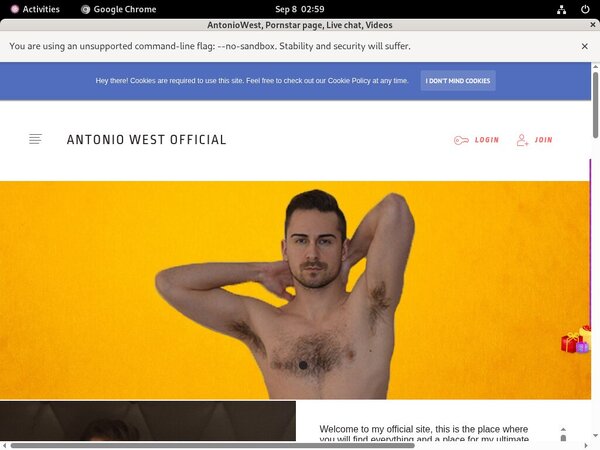 New Antoniowestofficial Accounts