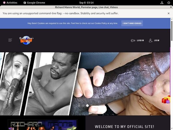 Richardmannsworldlive.modelcentro.com Paypal Deal