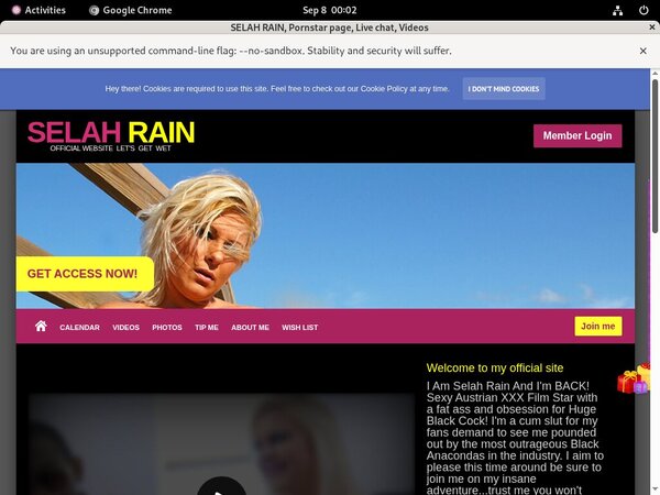SELAH RAIN Accounts Free SELAH RAIN Accounts Free
