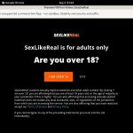 Sex Like Real Trial Deal