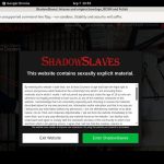 Shadowslaves.com Limited Time Discount