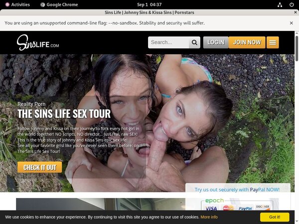 Sinslife Pw