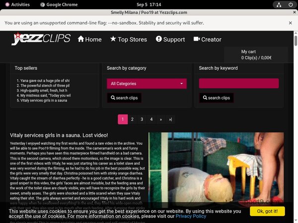 SmellyMilana Free User