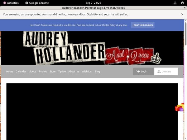 Theaudreyhollander Sign In