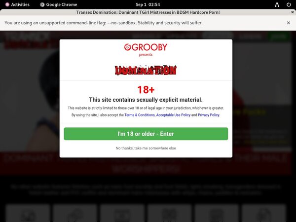 Transex Domination Member Password