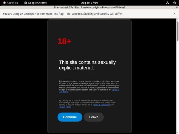 Transsexual GFs Hacked Accounts