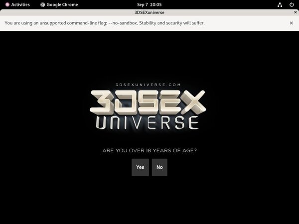 Trial Membership For 3dsexuniverse